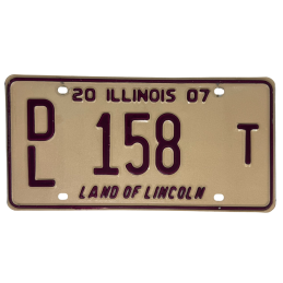 Illinoisi rendszám