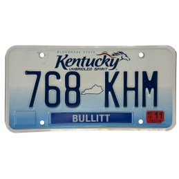 Kentucky rendszám