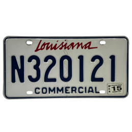 Louisiana rendszám