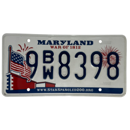 Maryland rendszám