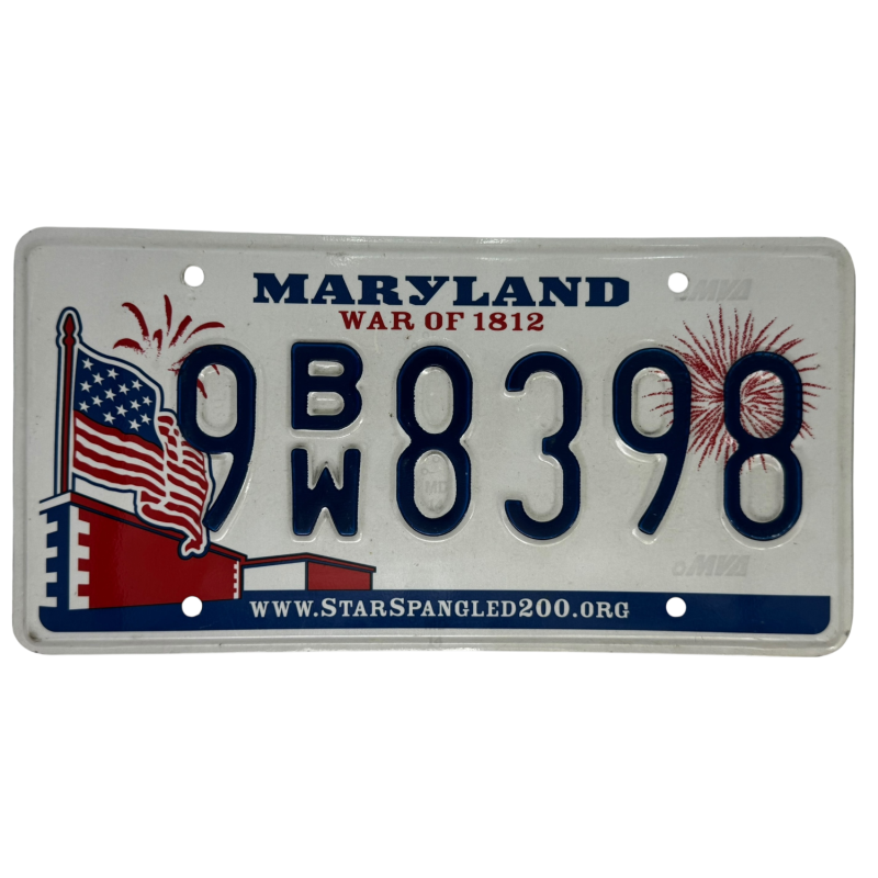 Maryland rendszám Maryland rendszám