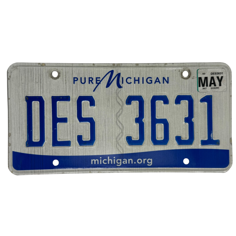 Michigan rendszám Michigan rendszám