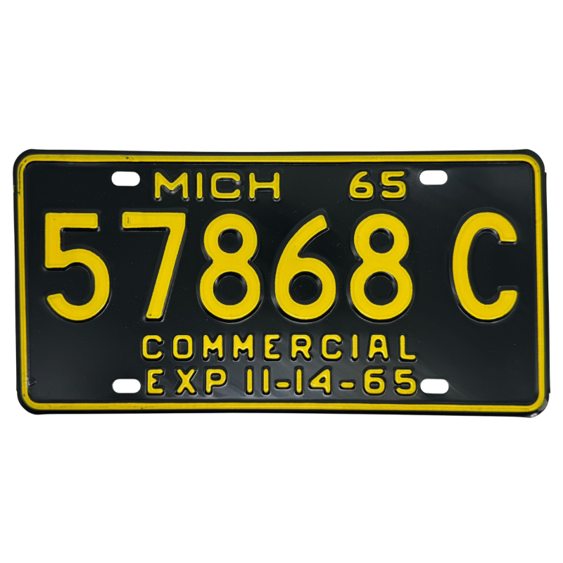 Michigan rendszám Michigan rendszám