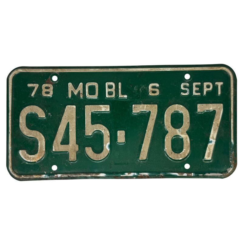Missouri rendszám Missouri rendszám