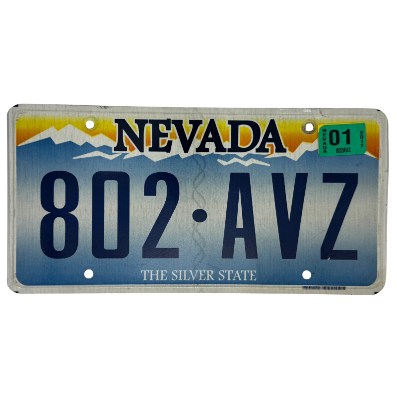 Nevada rendszám Nevada rendszám