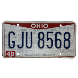 Ohio rendszám