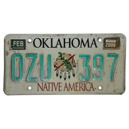 Oklahoma rendszám