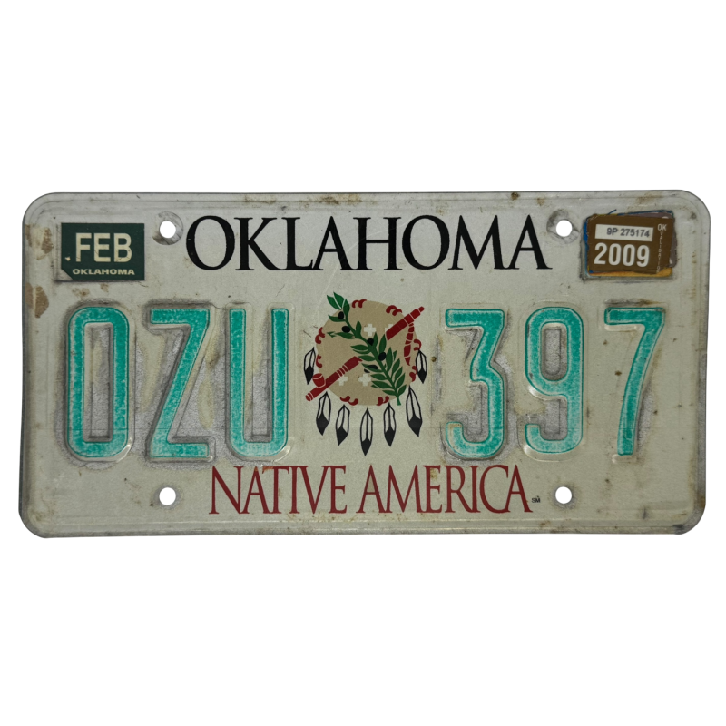 Oklahoma rendszám Oklahoma rendszám