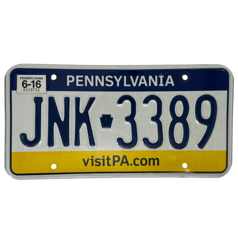 Pennsylvania rendszám Pennsylvania rendszám