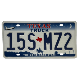 Texas rendszám