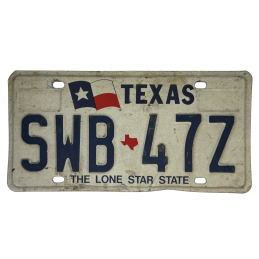 Texas rendszám