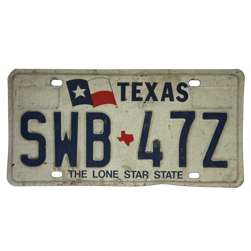 Texas rendszám Texas rendszám