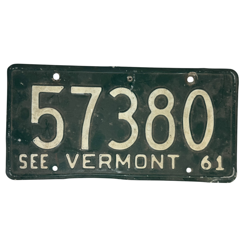 Vermont rendszám Vermont rendszám