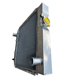 Vízhűtő, 6-hengeres, alumínium 64-66