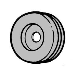 Gumi Grommet szórófal (3/8" üzemanyag vezeték), Mustang 67-70