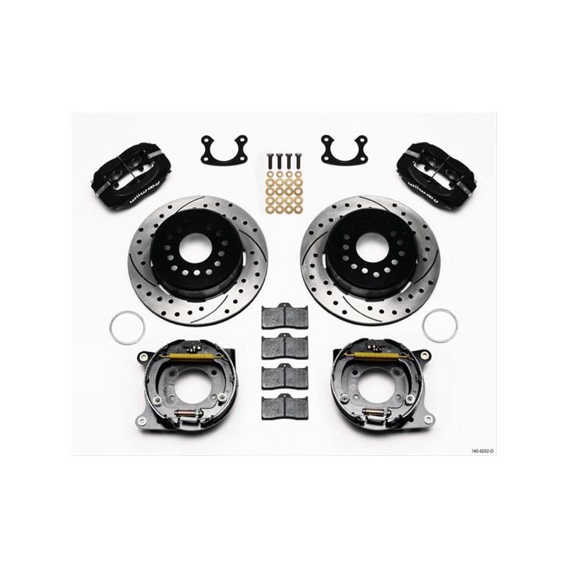 Wilwood hátsó tárcsafékek, átalakítás 65-73