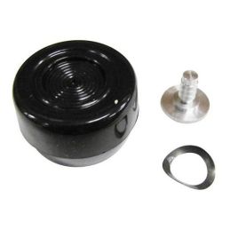 Gomb & szegecsablak hajtókar fekete 68-73