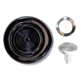 Gomb & szegecsablak hajtókar fekete 68-73