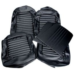 Üléshuzatok Kupé fekete komplett 64-65