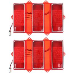 Hátsó lámpák 69 szekvenciális LED, pár