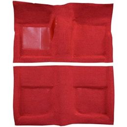 Élénkpiros padlószőnyeg 1965, kabrió 64-68