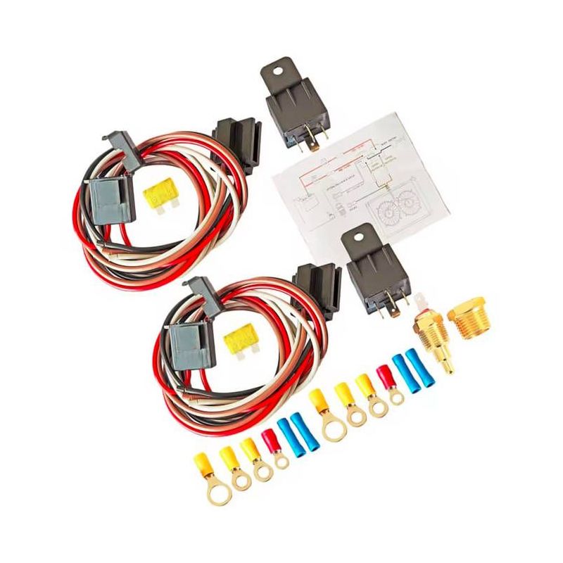 Kettős ventilátorvezérlés 2x20A 64-73