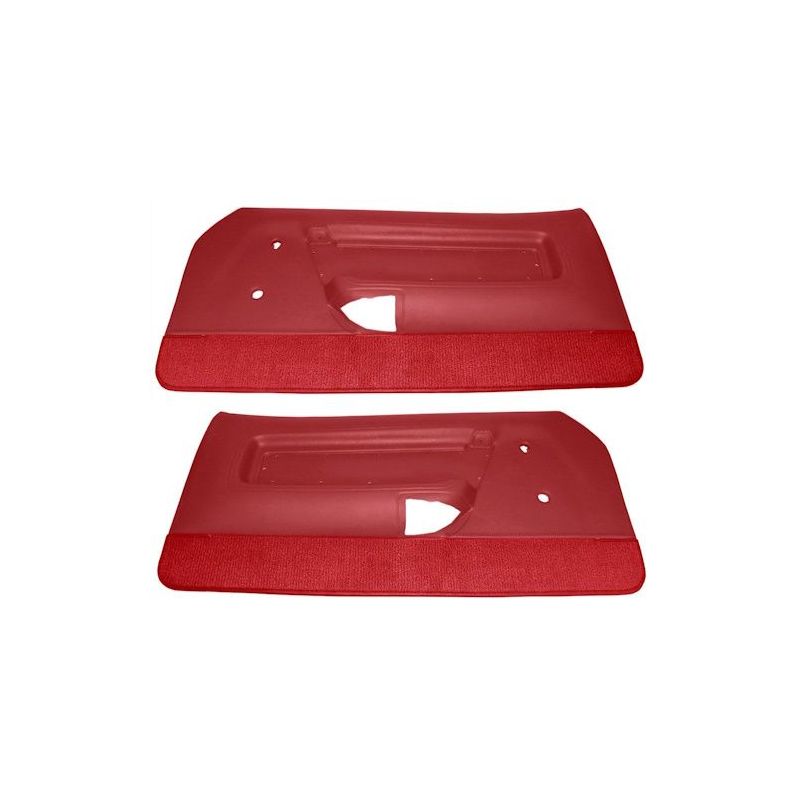 Luxus ajtópanelek, élénkpiros 71-73