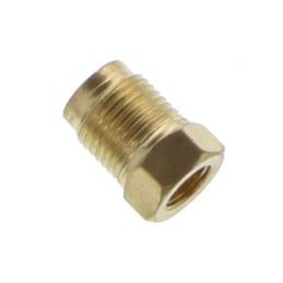 Adapter brake line large-small 9/16" M to 1/2" F 64-73