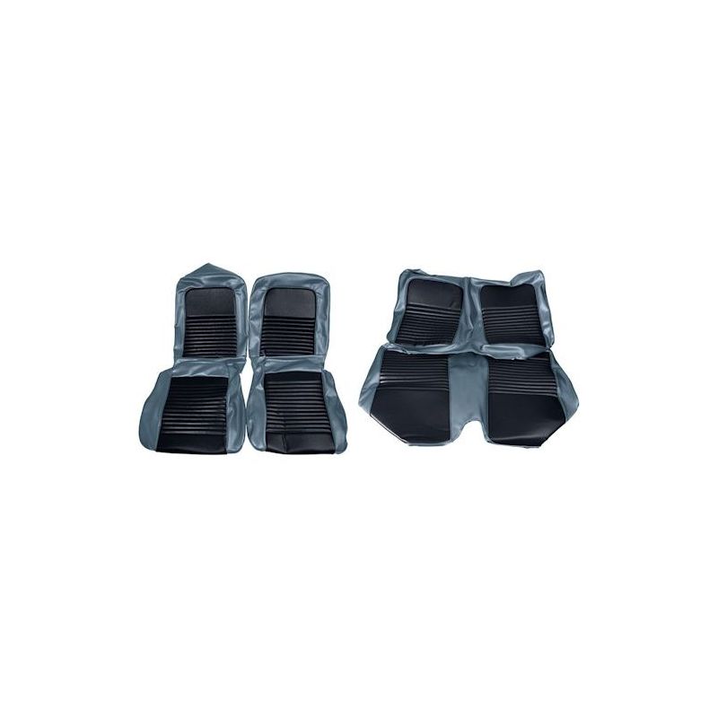 Sitzbezüge Cabrio blau komplett 67