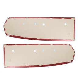 Ajtóburkolatok standard piros 67