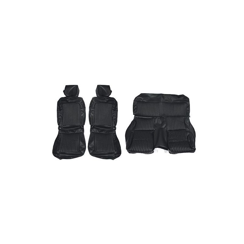 Üléshuzatok Coupé fekete komplett 69