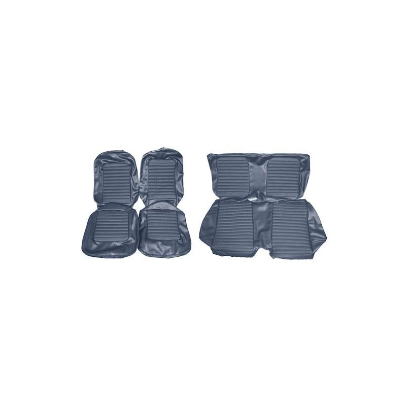 Sitzbezüge Cabrio blau komplett 66