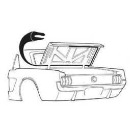 Tömítéskészlet kabrióhoz 64-66