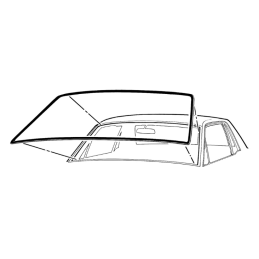 Tömítéskészlet kabrióhoz 64-66