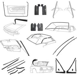 Tömítéskészlet kabrióhoz 64-66