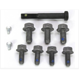 Vezérműfedél rögzítőcsavar-készlet, fekete 68-70 390 427 428