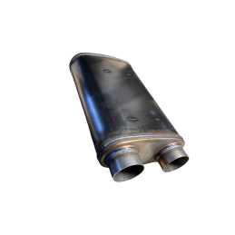 Kipufogódob, rozsdamentes acél V8 oldalsó kipufogó Eleanor GT500 67-68