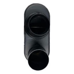 Kipufogódob, oldalsó kipufogókhoz, Eleanor GT500 67-68