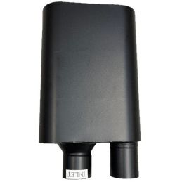 Kipufogódob, oldalsó kipufogókhoz, Eleanor GT500 67-68