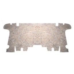 Hangszigetelő válaszfal a hátsó ülés és a csomagtartó között 66-68