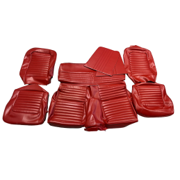 Üléshuzatok Fastback piros komplett 65