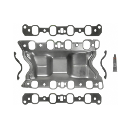 Alumínium szívócsonk 4-torkú 351W polírozott