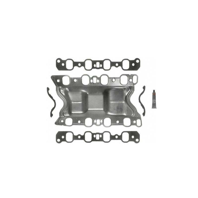 Alumínium szívócsonk 4-torkú 351W polírozott