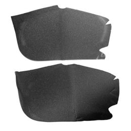 Platótakaró kabriótetőhöz, fekete, 69-70