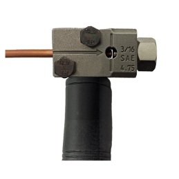 Fékcső peremező prés