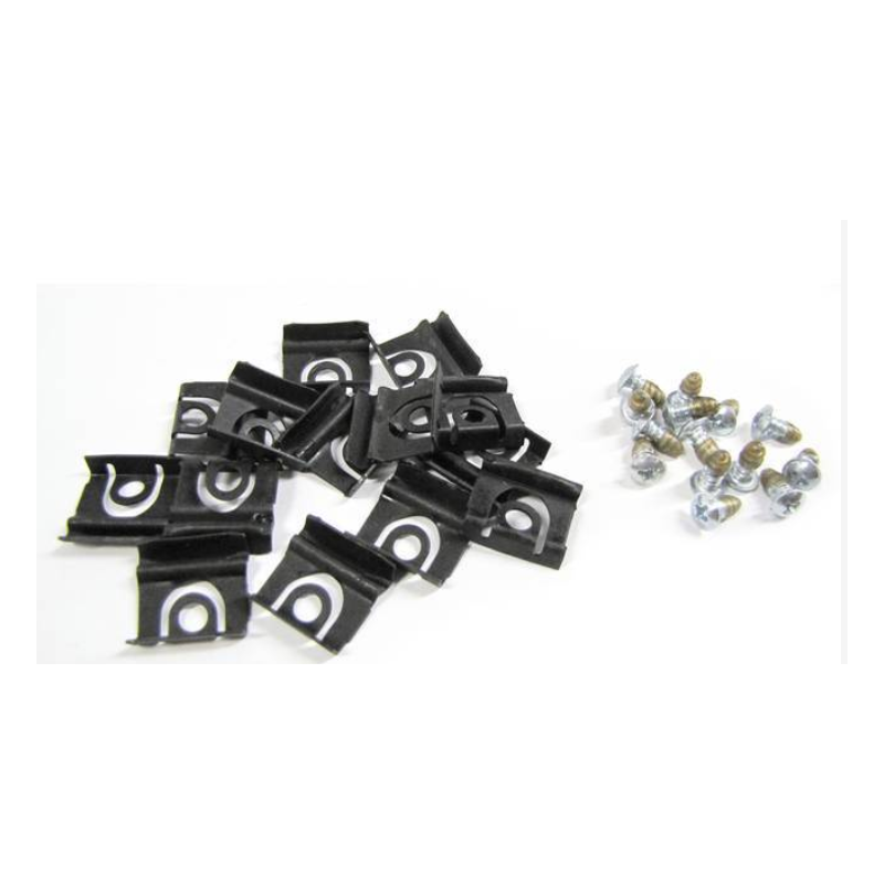 Csavar- és kapocskészlet a Cabrio 65 szélvédő díszléceinek rögzítéséhez