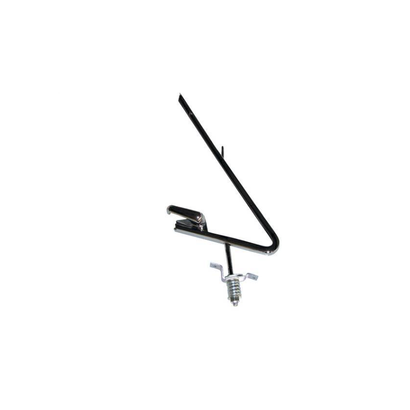 Háromszög alakú ajtóablak-keret kilinccsel, üveg nélkül, bal oldali 68