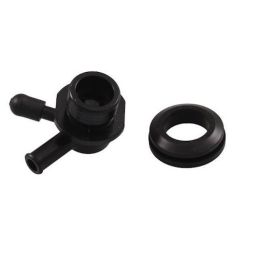 Fékrásegítő visszacsapó szelep gumival, 2 csatlakozóval, 64-73