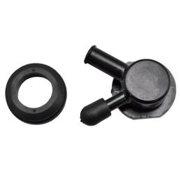 Fékrásegítő visszacsapó szelep gumival, 2 csatlakozóval, 64-73