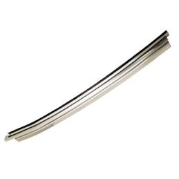 Krómcsíkos ajtóüveg bal Fastback 69-70